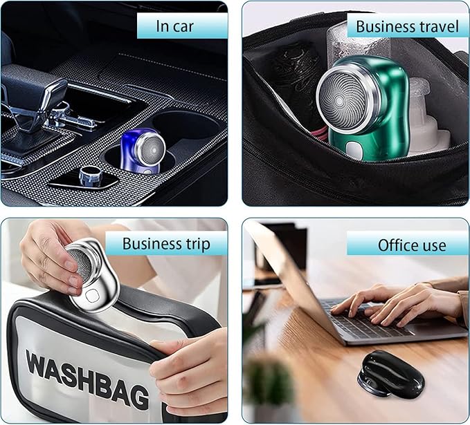 Mini-Shave Portable Electric Trimmer for Men