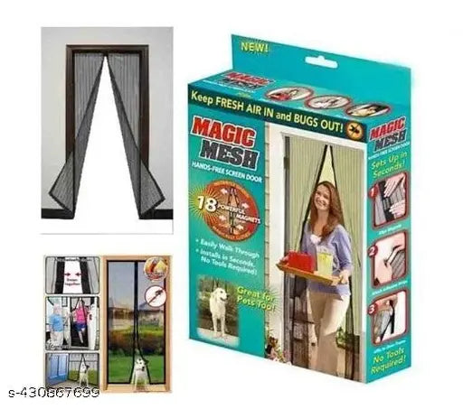 Magnetic Mosquito Net for Door