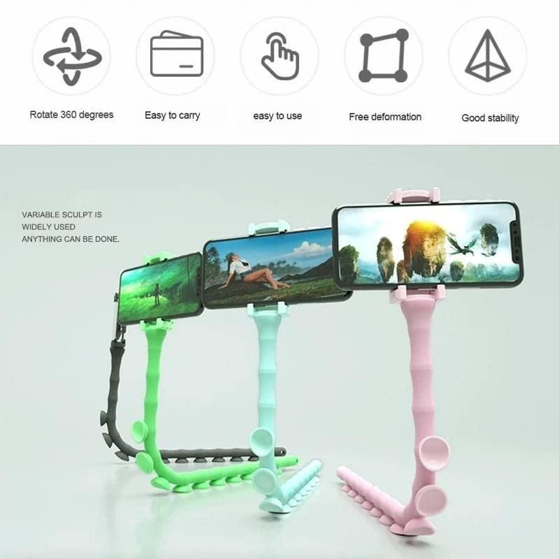 Cute Caterpillar Flexible Phone Holder