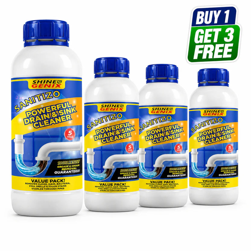 250g Powerful Drain Sink Cleaner Pack of 4