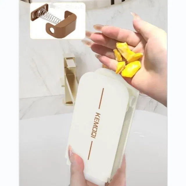 2-in-1 Soap Dispenser Scrub Brush