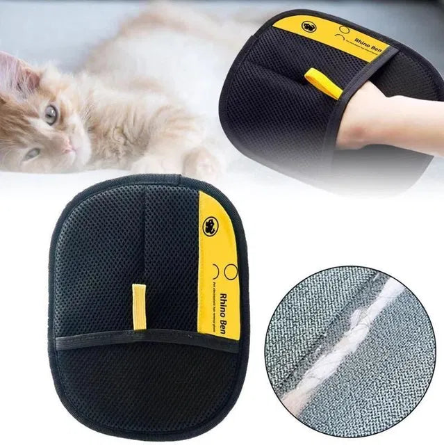 Pet Grooming Hair Removal Gloves