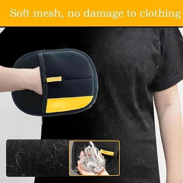 Pet Grooming Hair Removal Gloves